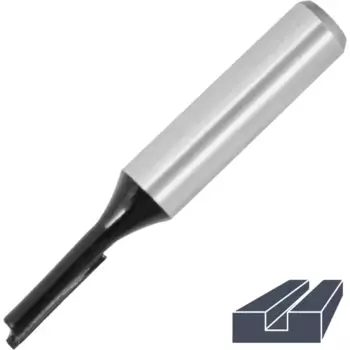 Фреза по дереву пазовая прямая 1411512 4x16 мм хвостовик 8 мм