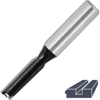 Фреза по дереву пазовая прямая 1411513 6x16 мм хвостовик 8 мм