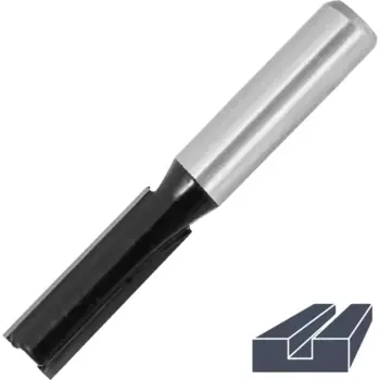 Фреза по дереву пазовая прямая 1411516 8x25 мм хвостовик 8 мм