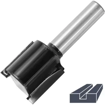 Фреза по дереву пазовая прямая 1411520 18x19 мм хвостовик 8 мм