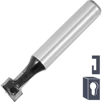 Фреза по дереву пазовая T-образная 1411601 9.5x4 мм хвостовик 8 мм