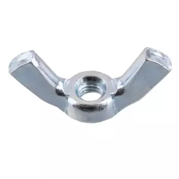 Гайка барашковая М3 DIN 315 сталь оцинкованная 28 шт.