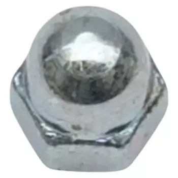 Гайка колпачковая М3 DIN 1587 сталь оцинкованная 60 шт.
