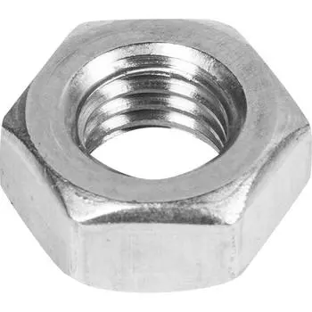 Гайка шестигранная М10, DIN 934, нержавеющая сталь, 5 шт.
