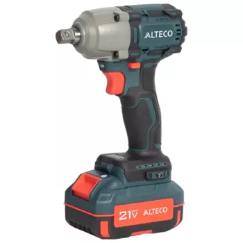 Гайковерт аккумуляторный ударный бесщеточный Alteco CIW 21-500 BL, 21 В Li-ion 1x4 Ач