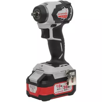 Гайковерт аккумуляторный ударный бесщеточный Интерскол ГАУ-250/36ВЭ, 36 В Li-ion 2 Ач, 250 Нм