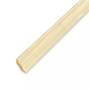 Галтель деревянная сращенная ГС-24 7x24x1000 мм Сосна экстра