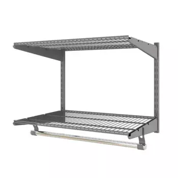 Гардеробная система Larvij 2 63x52x45 см цвет алюминий