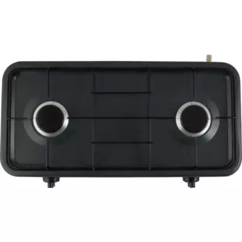 Газовая настольная плита Homestar HS-1202 59 см 2 конфорки цвет черный