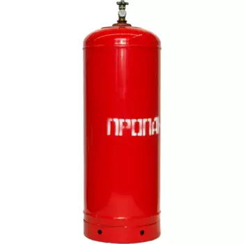 Газовый баллон НЗГА с вентилем ВБ-2 с предохранительным клапаном 50 л