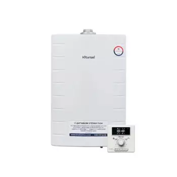 Газовый котел конвекционный 30 кВт Kiturami World Alpha-31 A21E220262 двухконтурный настенный