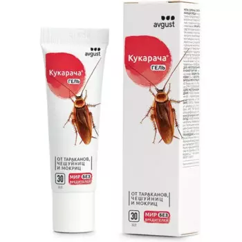Гель для защиты от тараканов и мокриц «Кукарача» 30 мл