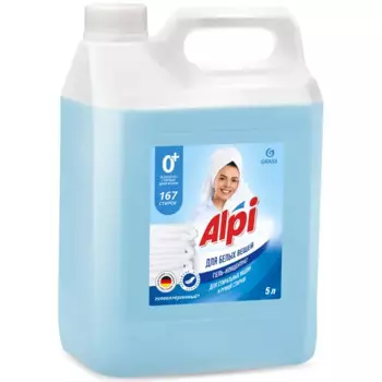 Гель-концентрат для белых вещей Grass Alpi 5 л