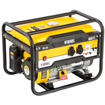 Генератор бензиновый Denzel PS-33 3.3 кВт