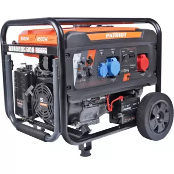 Генератор бензиновый Patriot GRA 8500DAW, 8.5 кВт