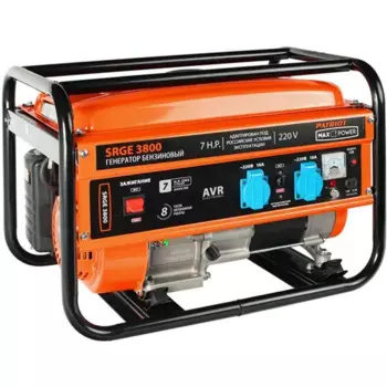 Генератор бензиновый Patriot Max Power SRGE 3800, 3 кВт