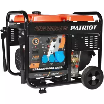 Генератор дизельный Patriot GRD 5500AW, 5.5 кВт