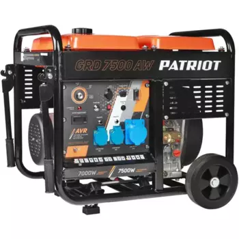 Генератор дизельный Patriot GRD 7500AW, 7.5 кВт