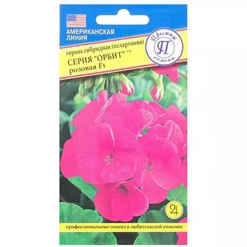 Герань гибридная «Орбит F1» цвет розовый