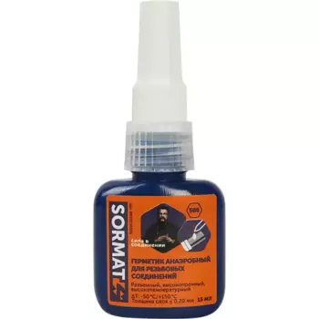 Герметик анаэробный для резьбовых соединений Sormat 505 15 мл