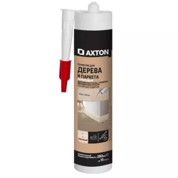Герметик акриловый Axton для дерева и паркета клен/ясень 280 мл