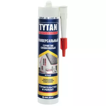 Герметик силиконовый Tytan уксусный универсальный белый 280 мл