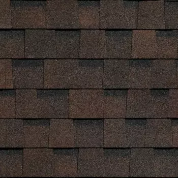 Гибкая черепица ламинированная Docke Pie Dragonsiberia темно-коричневая 2.38 м