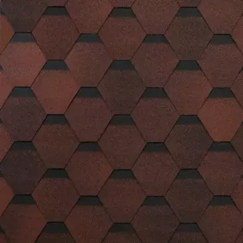 Гибкая черепица Технониколь Оптима красный 3 м