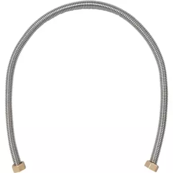 Гибкая подводка для газа сильфонного типа 1/2" внутренняя резьба 0.8 м