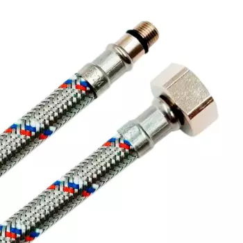 Гибкая подводка для смесителя Ростерм 1/2" М10х15 50 см НР-ВР