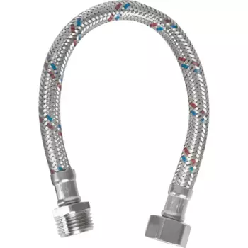 Гибкая подводка для воды Aquabeam 1/2 30 см наружная-внутренняя резьба