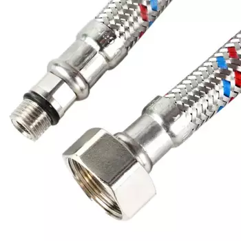 Гибкая подводка для воды Equation 1/2" M8-37 100 см