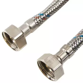 Гибкая подводка для воды Equation 1/2" внутренняя-внутренняя резьба 80 см