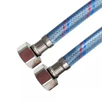 Гибкая подводка для воды Оптима 1/2" 120 см внутренняя резьба