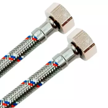 Гибкая подводка для воды Ростерм 1/2" 60 см ВР