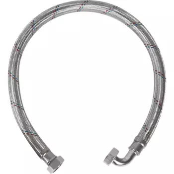 Гибкая подводка для воды угловая Aquabeam 1 100 см внутренняя резьба