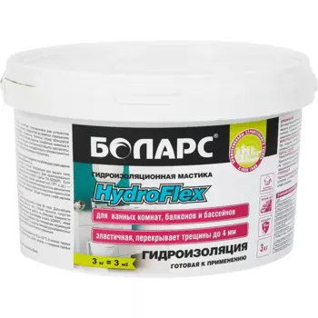 Гидроизоляция Боларс HydroFlex 3 кг