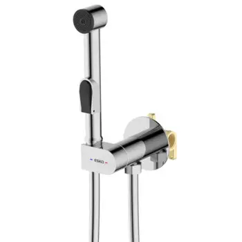 Гигиенический душ Esko Marburg со смесителем цвет хром