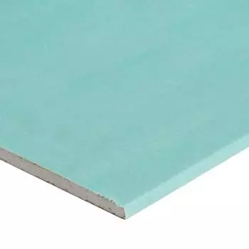 Гипсокартон влагостойкий 9.5 мм 2500x1200 мм 3 м