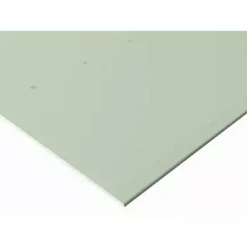 Гипсокартон влагостойкий 9.5 мм Knauf 2500x1200 мм 3 м
