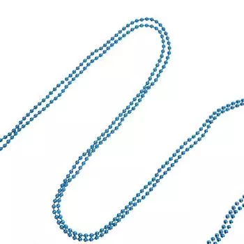 Гирлянда «Бусы» 270 см цвет голубой