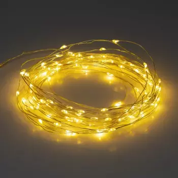 Гирлянда садовая Эра нить 21.9 м теплый белый свет