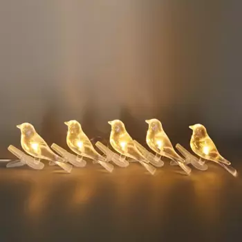 Гирлянда светодиодная Kreaforta Gakona на солнечных батареях 1.2 м цвет белый
