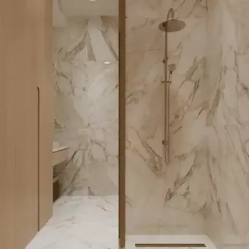 Глазурованный керамогранит Arcadia Ceramica Aurora Beige Glossy 60x120 см 1.44 м глянцевый цвет бежевый