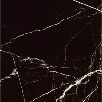 Глазурованный керамогранит Arcadia Ceramica Black Spinder High Gloss 60x60 см 1.44 м глянцевый цвет черный