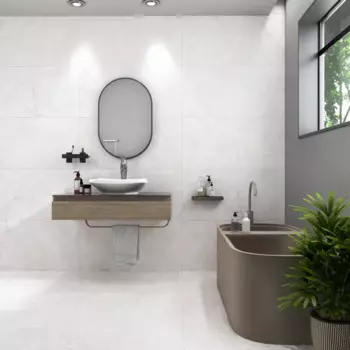 Глазурованный керамогранит Arcadia Ceramica Arctic White Carving 60x120 см 1.44 м матовый цвет белый