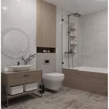 Глазурованный керамогранит Axima Omaha 60x60 см 1.44 м матовый цвет серый