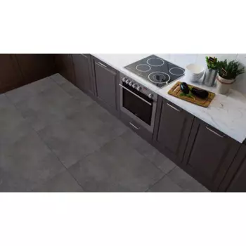 Глазурованный керамогранит Bronx-08 60x60 см 1.8 м матовый цвет антрацит