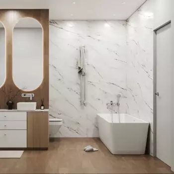Глазурованный керамогранит Cersanit Soft 17677 44.8x89.8 см 1.206 м матовый цвет белый