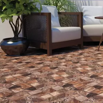 Глазурованный керамогранит Cersanit Vilio 17283 29.8x29.8 см 1.154 м матовый цвет коричневый